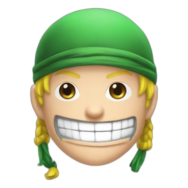 Luffi aces zoro sticker