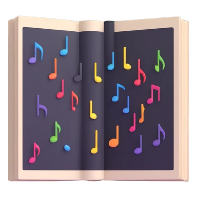 sheet music sticker