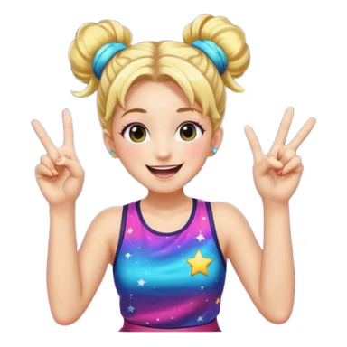 คาแรกเตอร์: สดใส พลังเยอะ ตัวแม่สายเอ็นเตอร์เทน
ลุคอิโมจิ:

ตาเป็นประกายเหมือนดาว

ผมแกละ / มัดสองข้าง

เสื้อสีสด ๆ

ท่าชูสองนิ้ว / กระโดด / หัวเราะตาปิด
ฟีล: pop idol, sunshine girl sticker