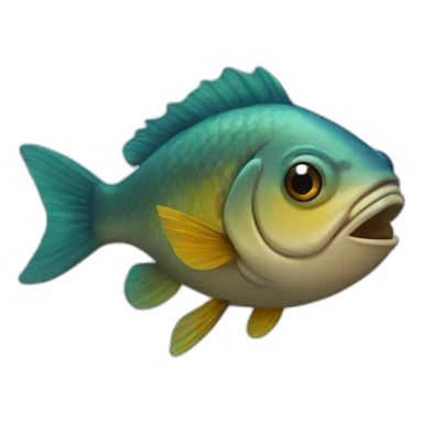 fish man sticker