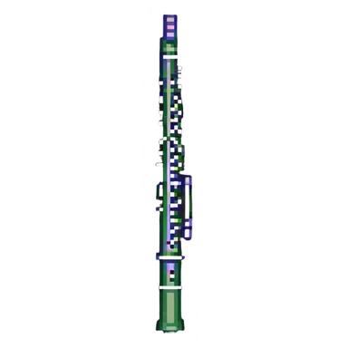 clarinet with mouthpiece sticker