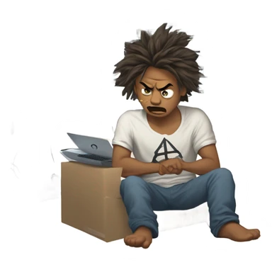 incel degen trader on bitcoin price lack of sleep sticker