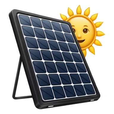 solar panel sticker