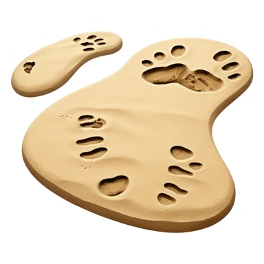 HORSE FOOTPRINTS sticker