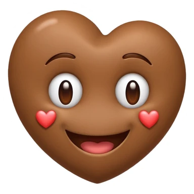 heart smile emoji. use 3 poops instead hearts sticker