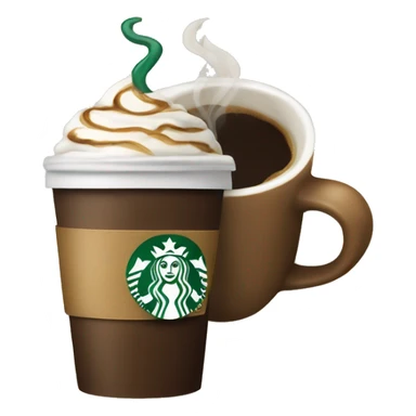 coffee, Starbucks sticker
