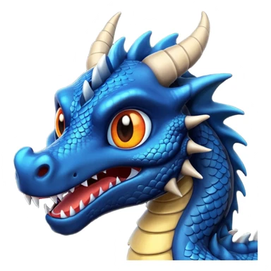 Un dragón furia nocturna mirando de frente animado  sticker