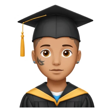 tattoos graduated  sticker