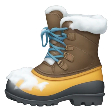 snow boots sticker