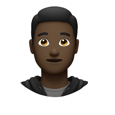 Jeun Homme noir en kamis  sticker