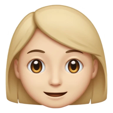 smiling face, one eye half closed in a twitch sticker