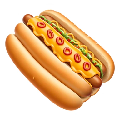 Chili cheese hot dog sticker