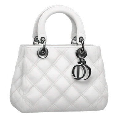 Dior bag white sticker