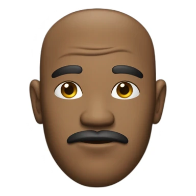 Homme mange peche sticker