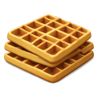 waffle liege  sticker