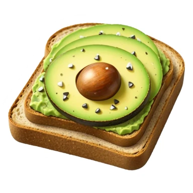 Avocado toast sticker