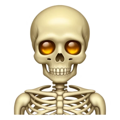 Aura skeleton sticker