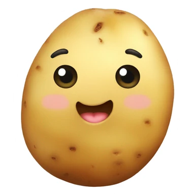 Cute potato  sticker