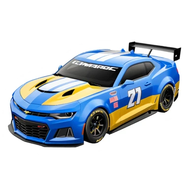 Chevrolet Camaro ZL1 NASCAR best view sticker
