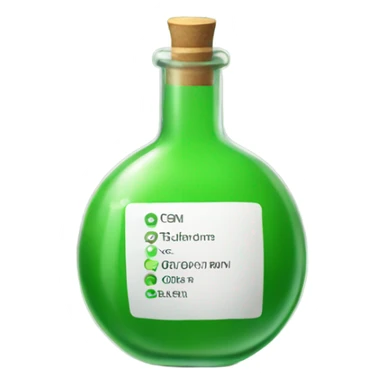 The Substance Green Vial sticker