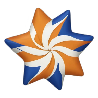 netherlands-star sticker