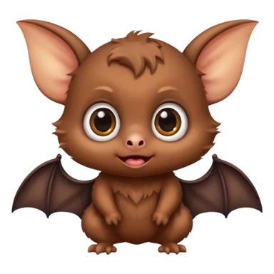 cute baby bat sticker