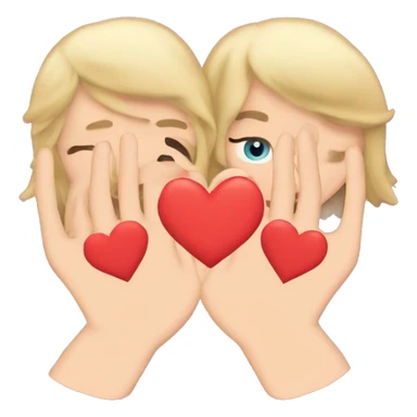 Taylor swift heart hands sticker
