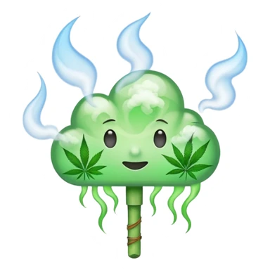 weed smoke joint sticker