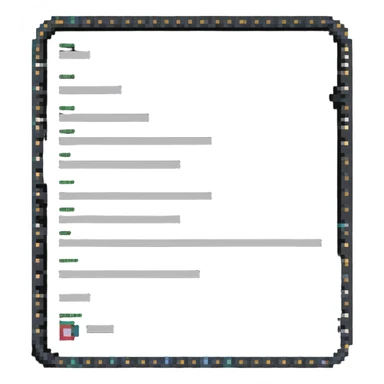 Digital document with password entries sticker