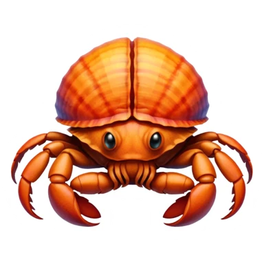 hermit crab sticker