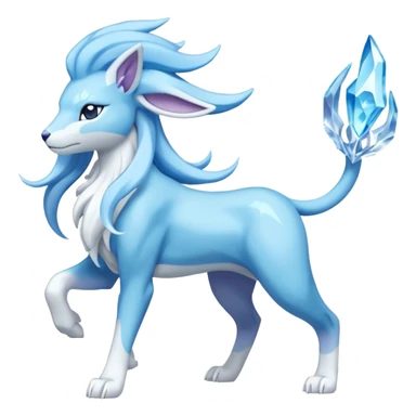 Suicune-Amaura-Pokémon (full body) sticker