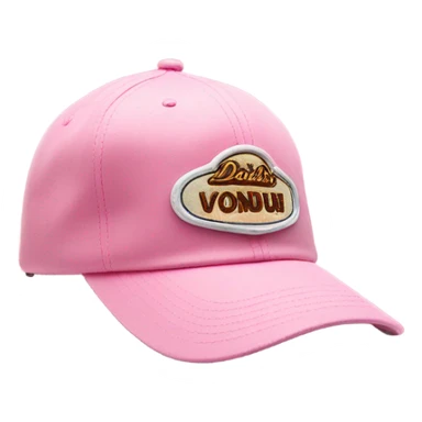 pink von dutch hat sticker