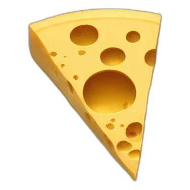 grated cheese on a shooting target sticker