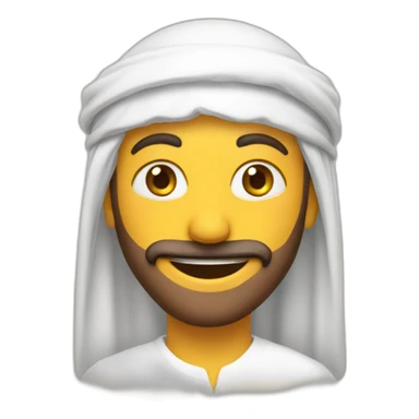 Arabe joyeux  sticker