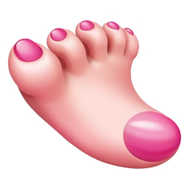 Big toe sticker