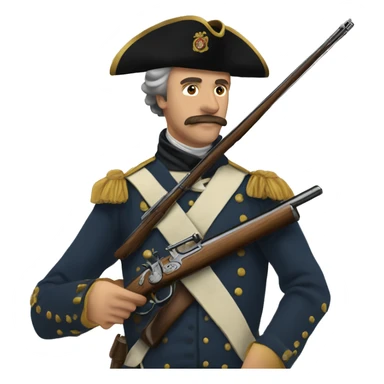 The musket 1800 sticker