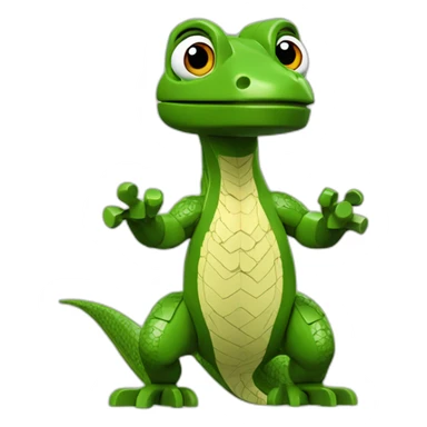 Lezard Lego sticker