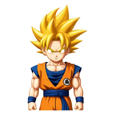 Goku ssj  sticker