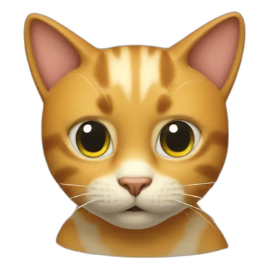 cat from super Mario sticker