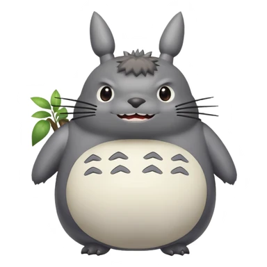 Smiling Totoro  sticker