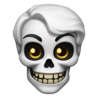 monster high skull sticker