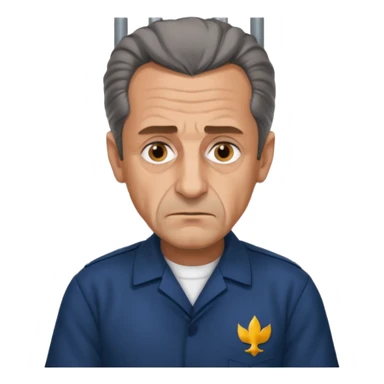 Nicolas sarkozy en prison  sticker