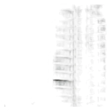 high rise residential building sticker