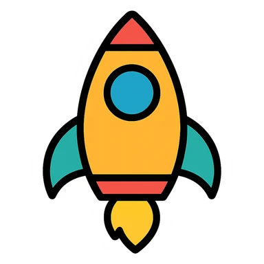 rocket sticker