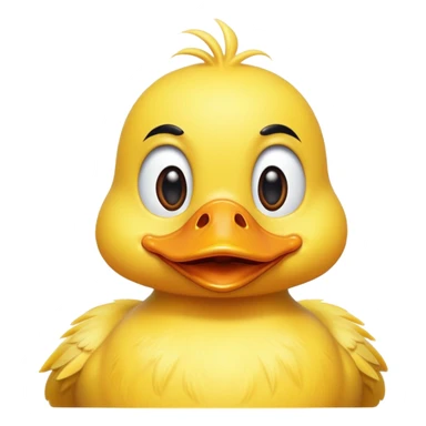 Duck blow kiss sticker