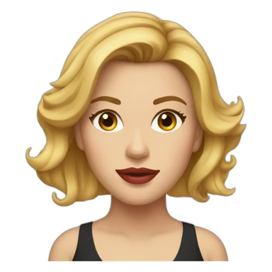 scarlett Johanson sticker