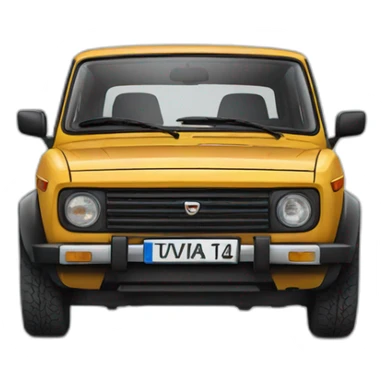 Lada niva sticker