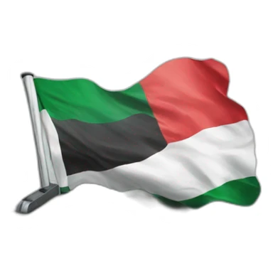 Palestine flag being stepped on sticker
