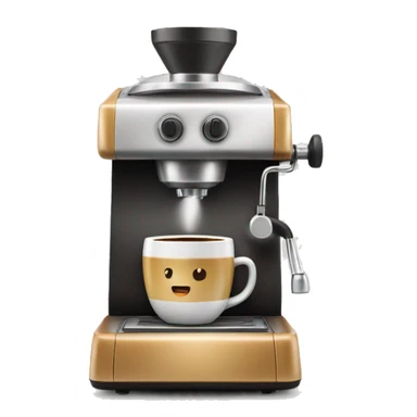 Kaffee Maschine Medaille  sticker