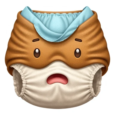 a poopy diaper sticker